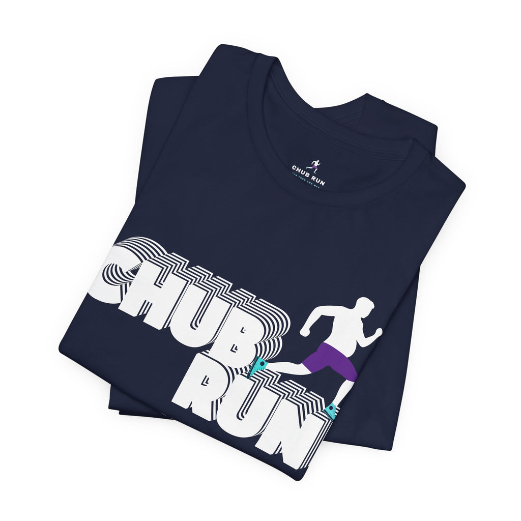 Chub Run Track Club T-Shirt — "Run Now. Gravy Later." Funny Running Tee