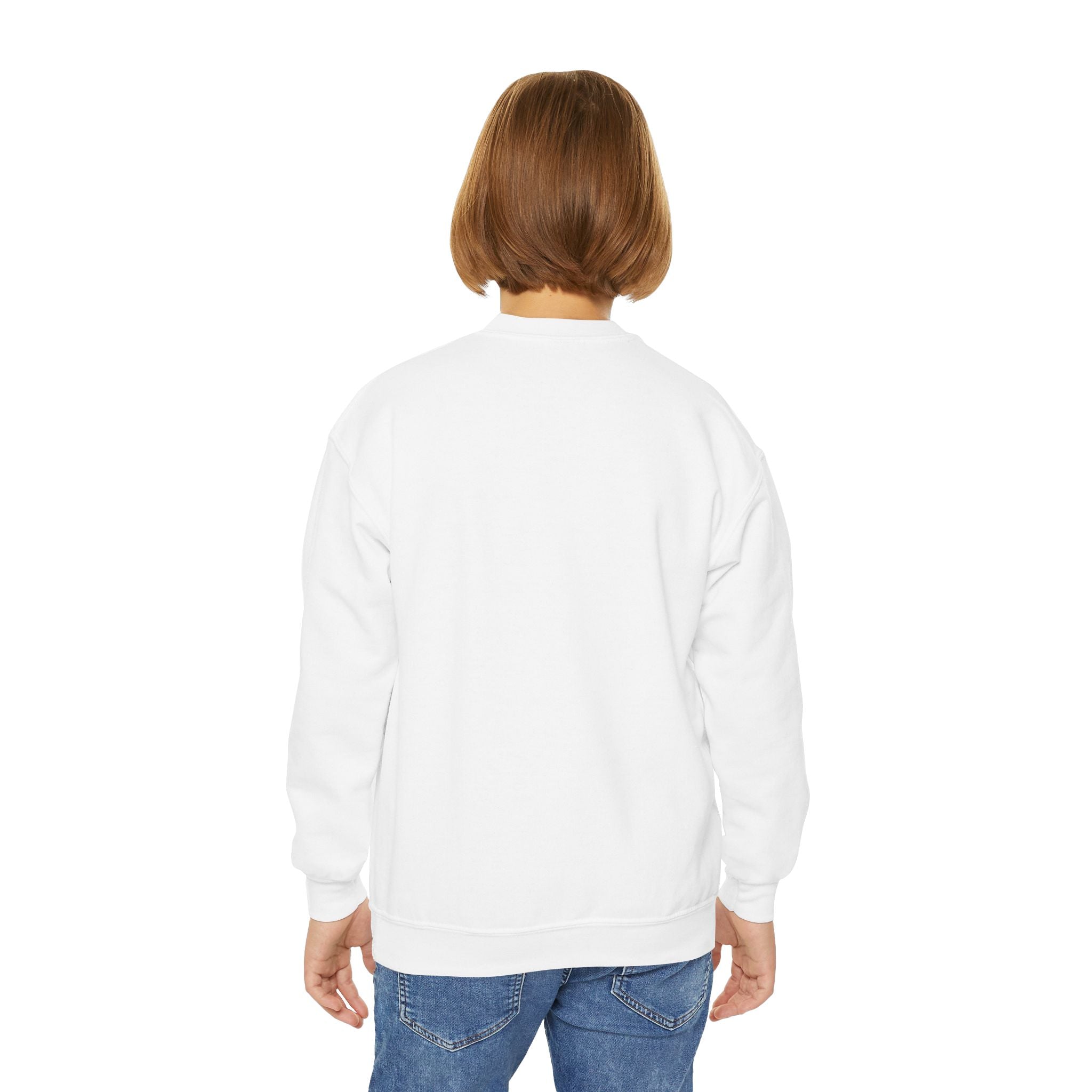 Youth Crewneck Sweatshirt — "Lil Chubbers" Graphic Pullover for Kids