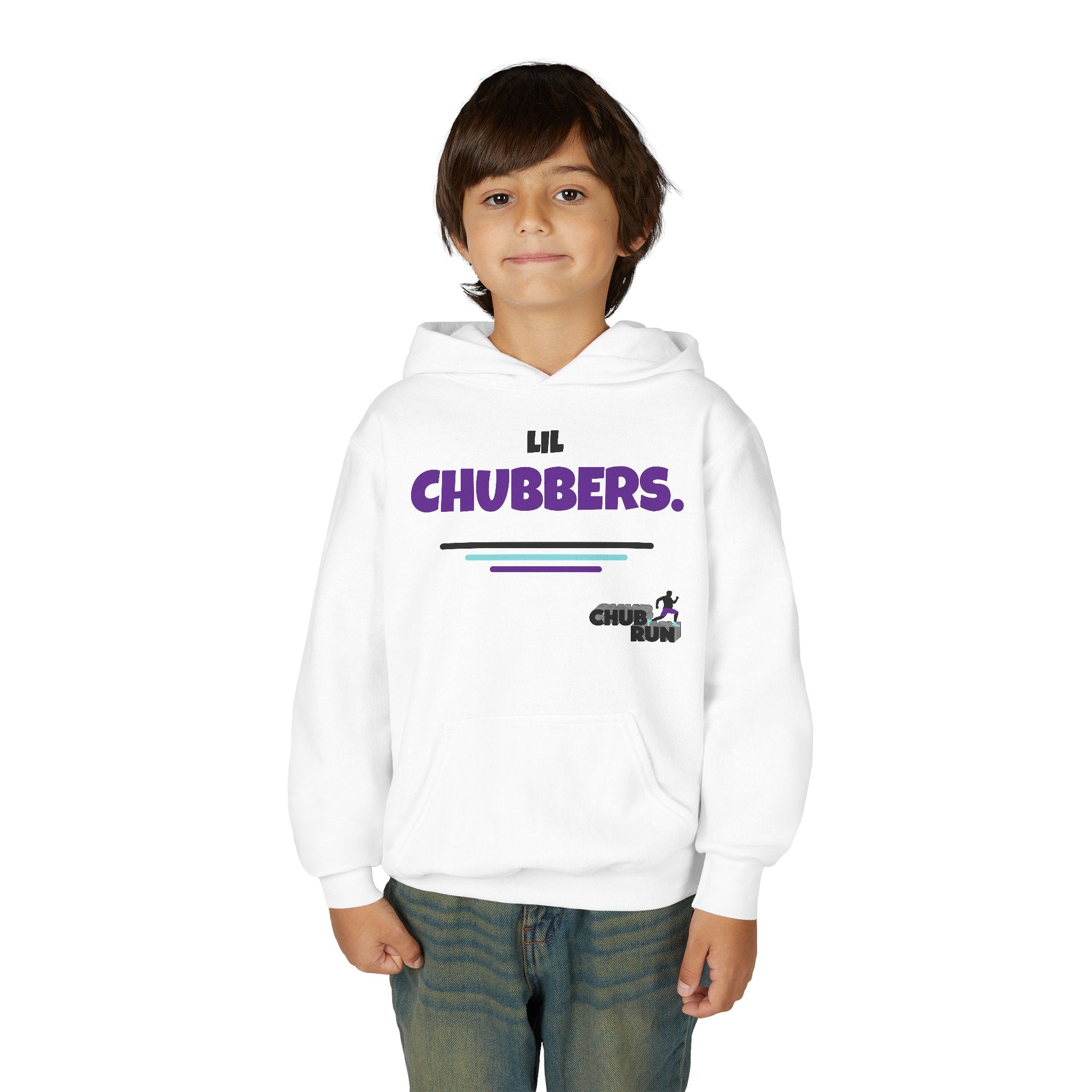 Lil Chubbers Youth Hoodie — Cute Kids Graphic Pullover