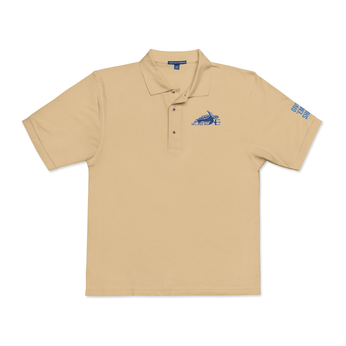 Shellback SEO Embroidered Polo - Give 'Em Shell