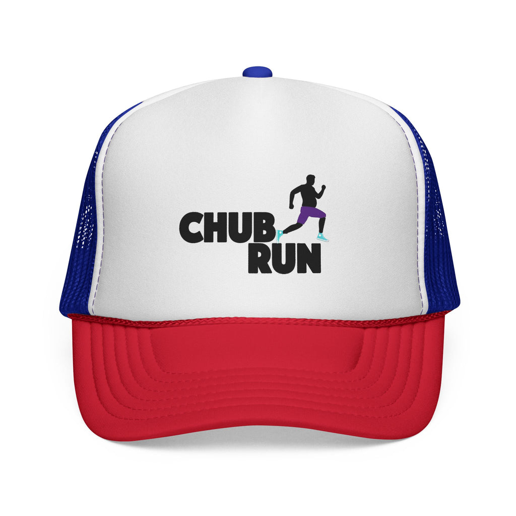 Chub Run Trucker Hat – Funny Running Cap for Plus-Size Runners