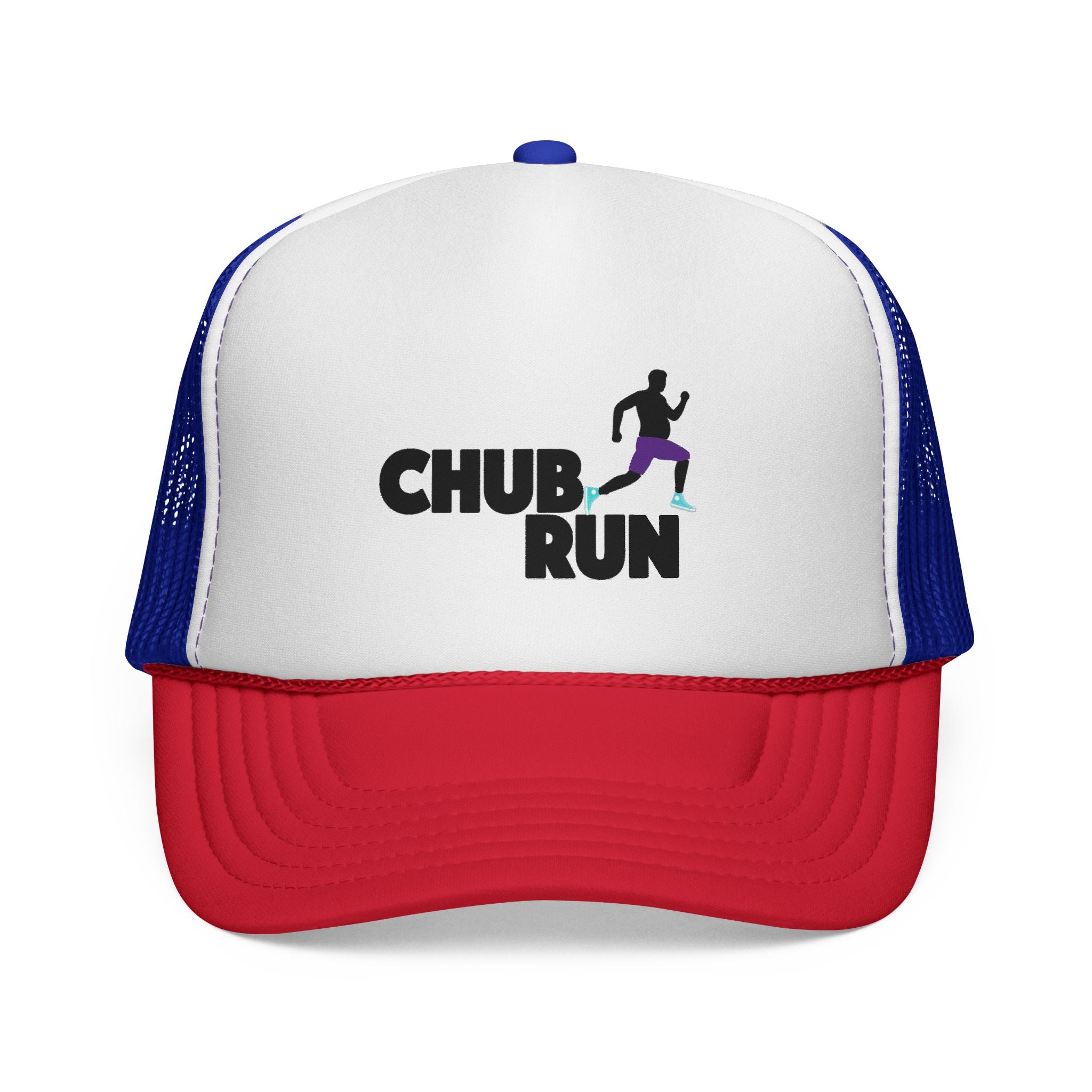 Chub Run Trucker Hat – Funny Running Cap for Plus-Size Runners