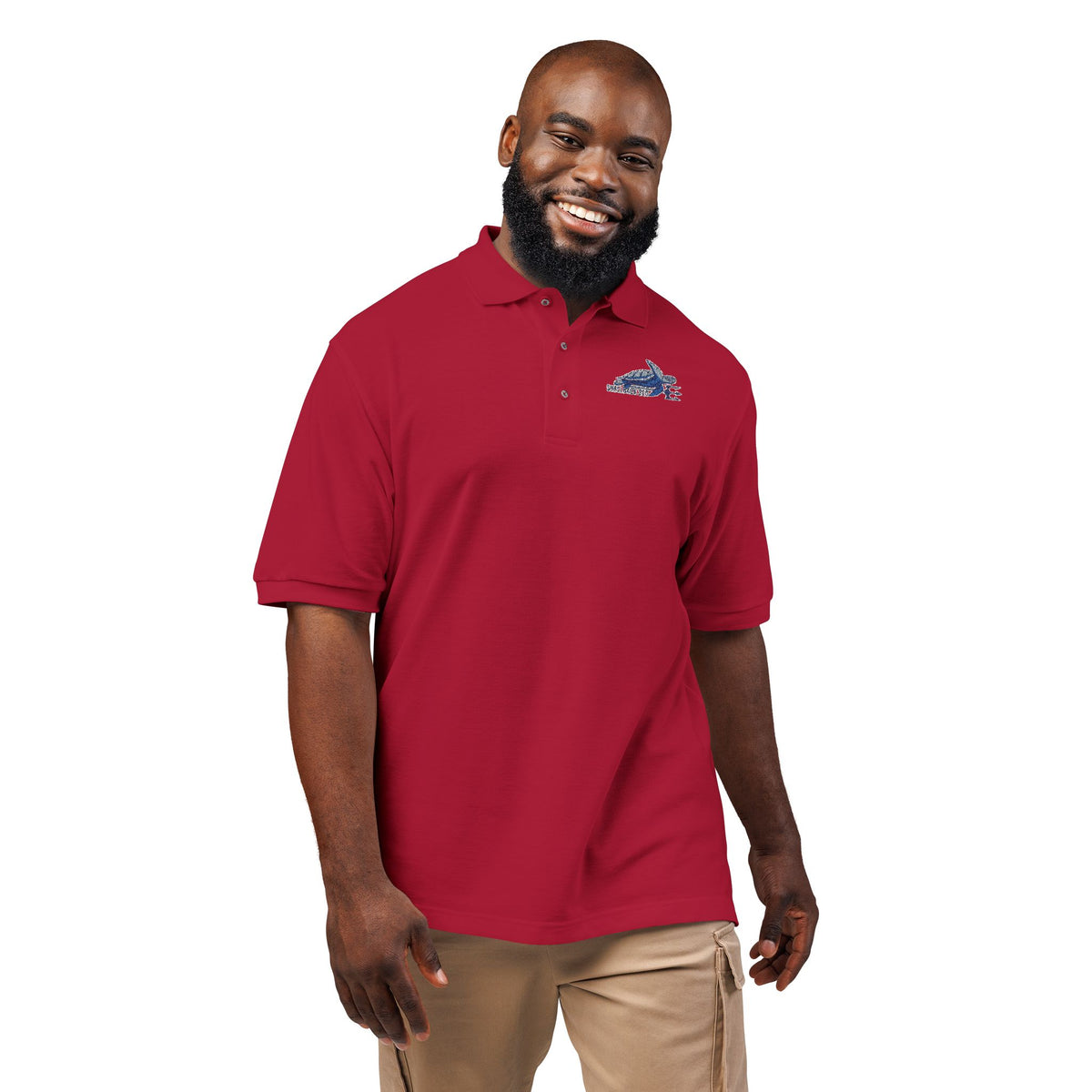 Shellback SEO Embroidered Polo - Give 'Em Shell