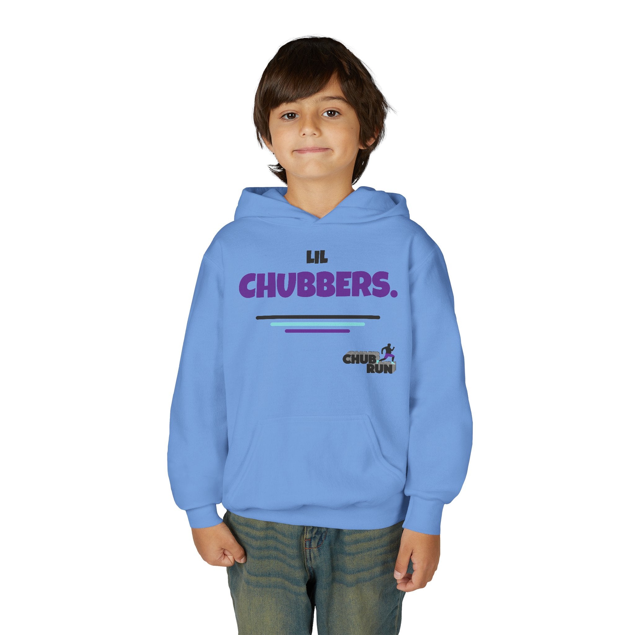 Lil Chubbers Youth Hoodie — Cute Kids Graphic Pullover