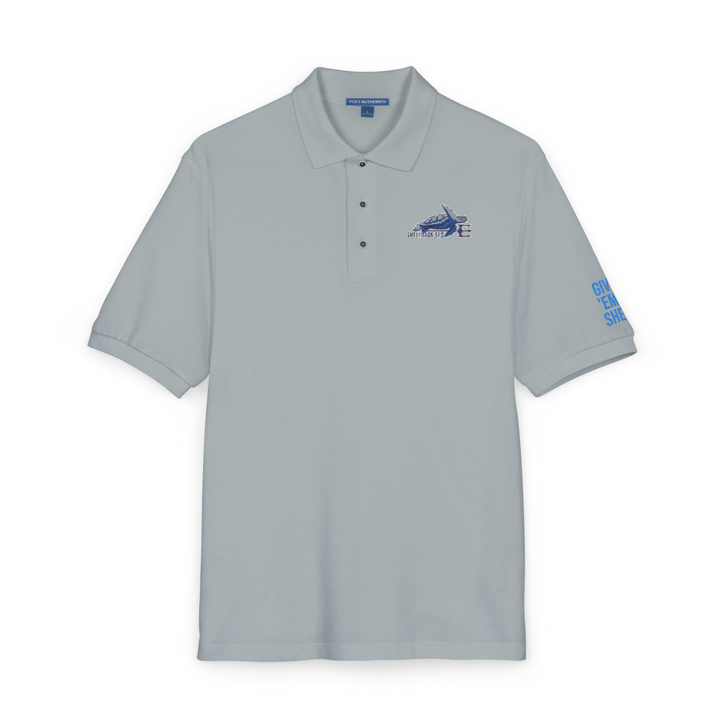 Shellback SEO Embroidered Polo - Give 'Em Shell