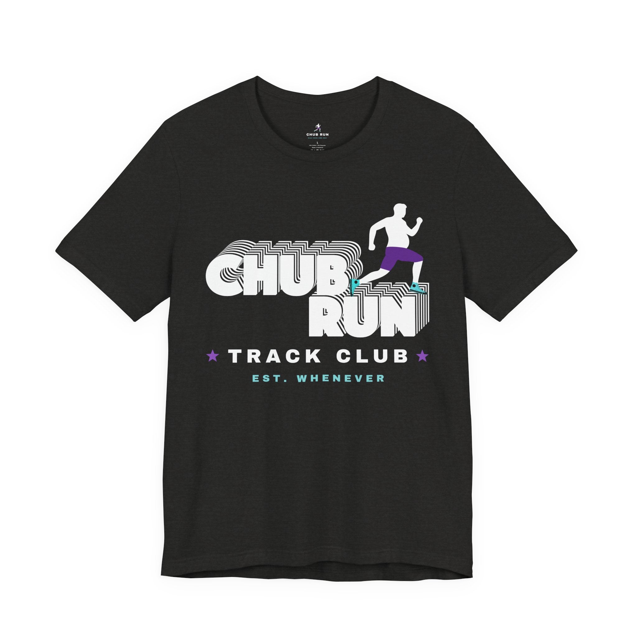 Chub Run Track Club T-Shirt — "Run Now. Gravy Later." Funny Running Tee