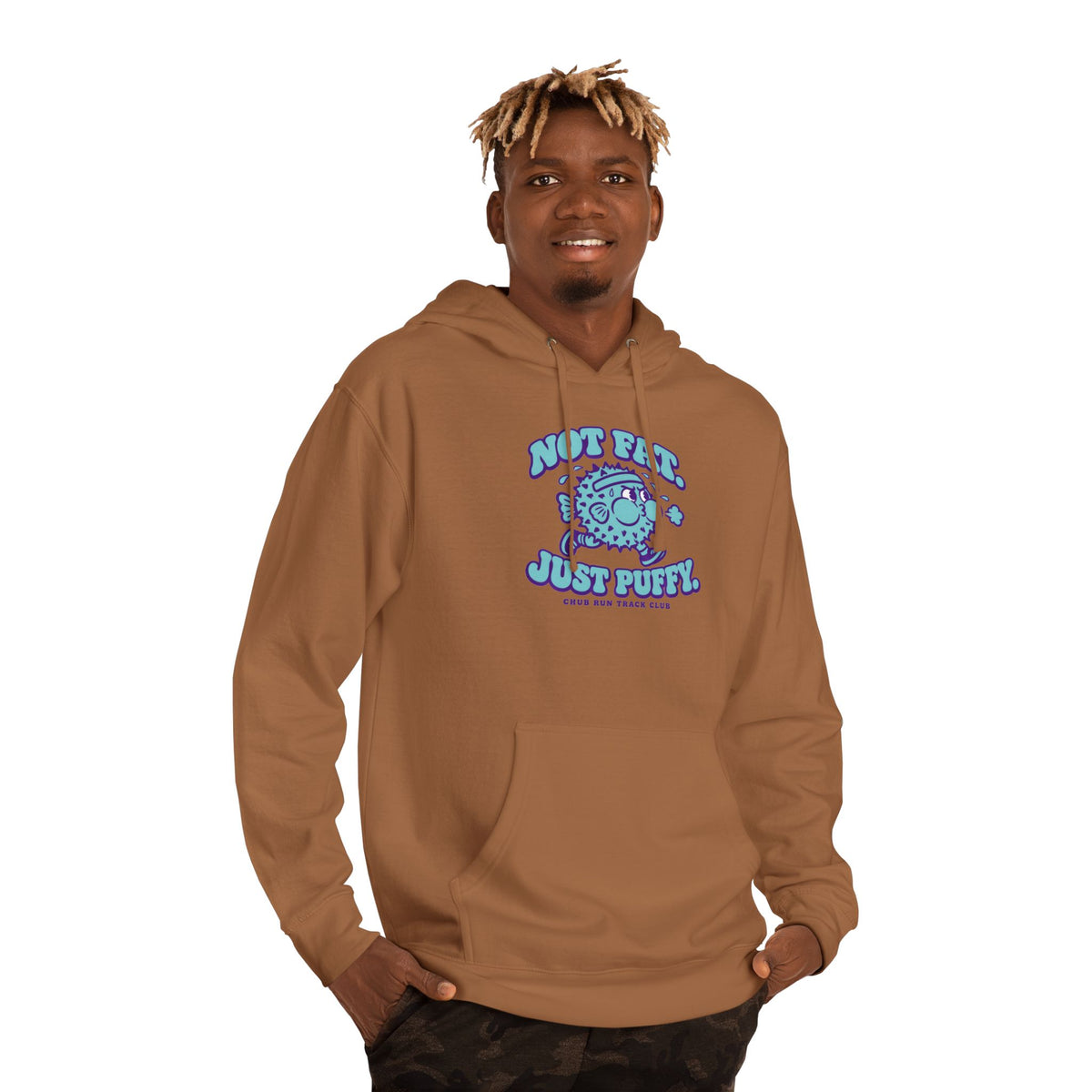 Not Fat. Just Puffy. Pufferfish Hoodie