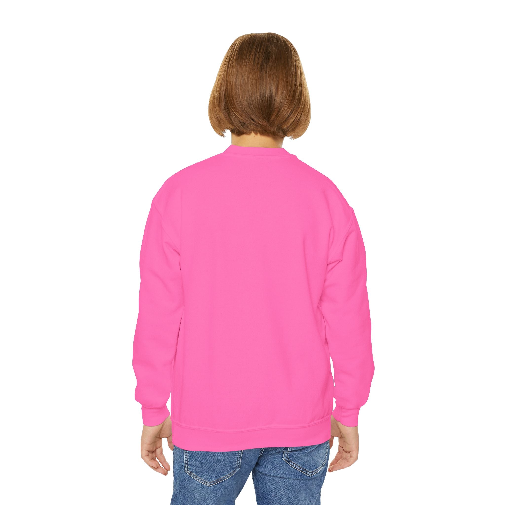 Youth Crewneck Sweatshirt — "Lil Chubbers" Graphic Pullover for Kids